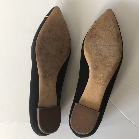 Tory Burch black flats Sz 8 - Picture 8 of 13